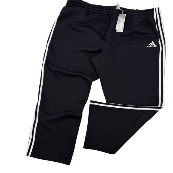 Adidas Men’s Size 4XL Multisport Sweat pants black soft fleece NWT - Picture 1 of 9